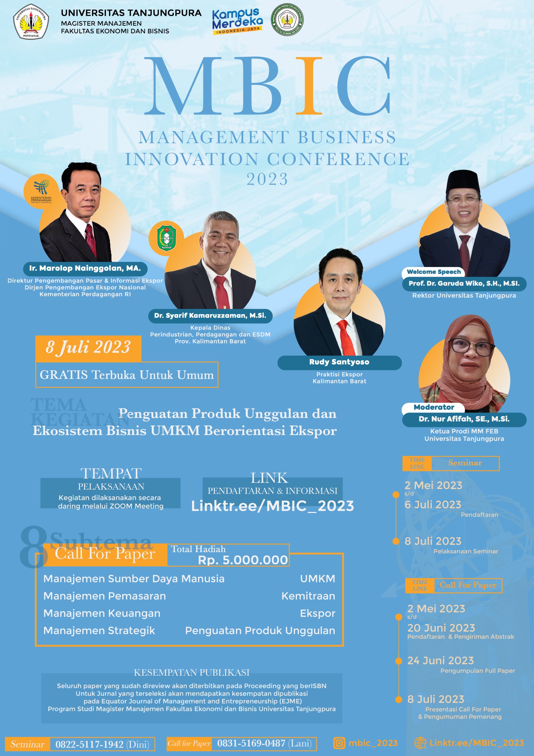 Management Business Innovation Conference 2023